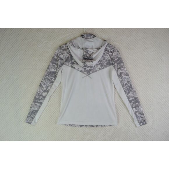 Huk Icon x Tide Change Women's Small Gray Hoodie Shirt - Picture 5 of 13